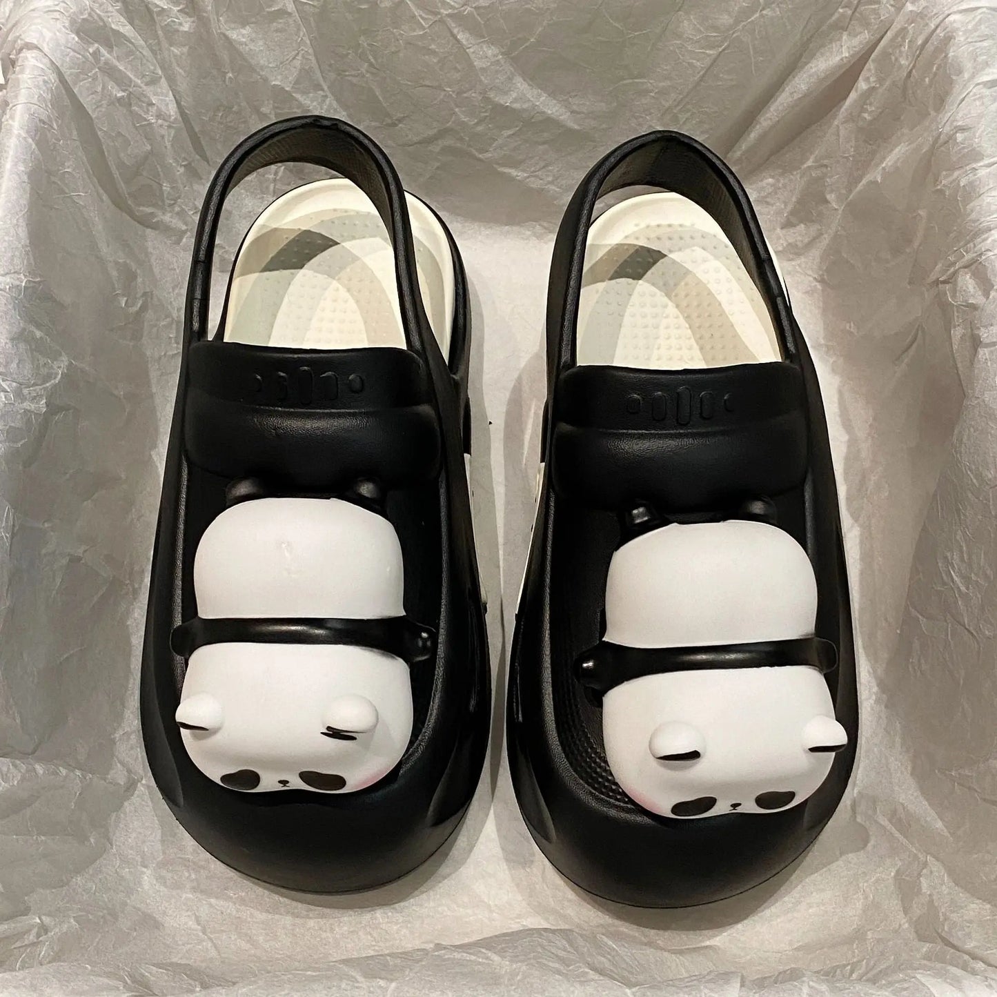 2024 Cute Slipper With Panda Lamp Summer Sandales Femme Light Funny Woman Slippers Shoes Women trendy-digistore-us