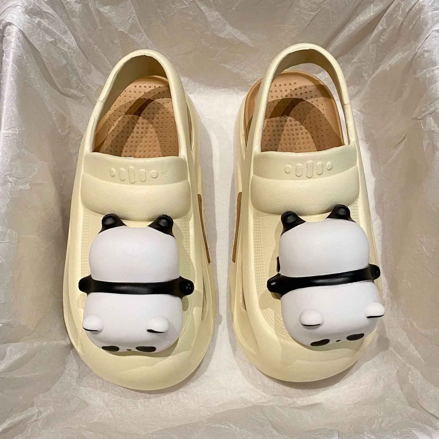 2024 Cute Slipper With Panda Lamp Summer Sandales Femme Light Funny Woman Slippers Shoes Women trendy-digistore-us