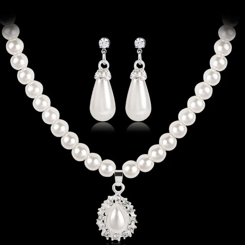 Fashion Personality Necklace And Earrings Suite Trendy DigiStore USA