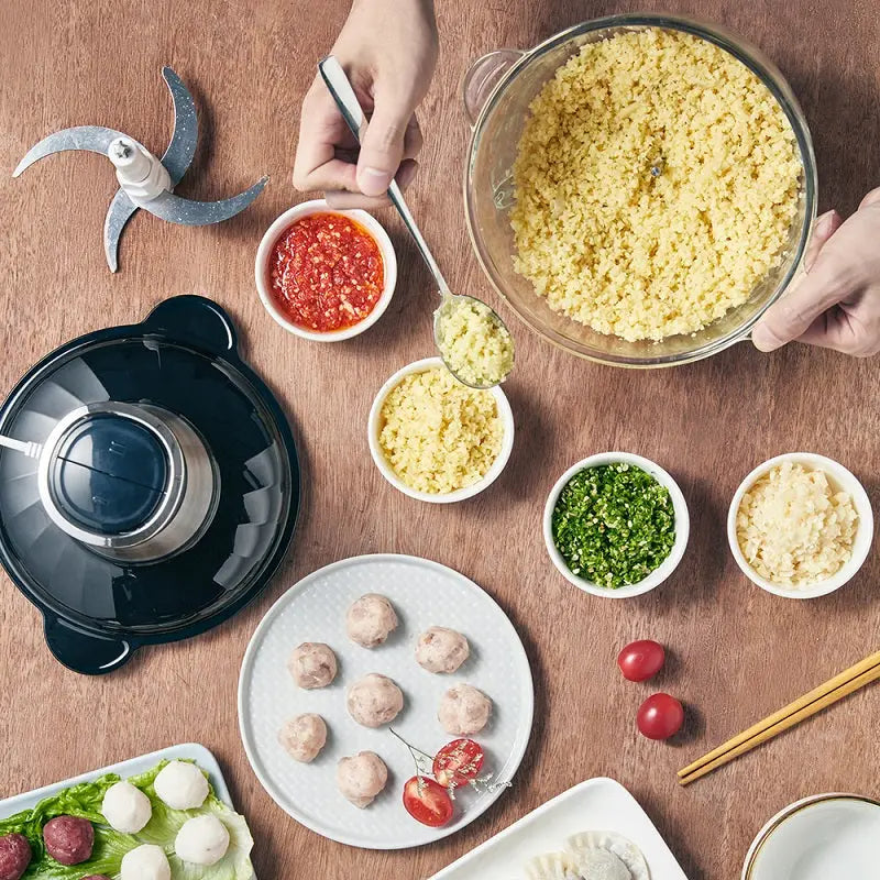 Trendy Household Stainless Steel Electric Multi-function Small Cooking Machine