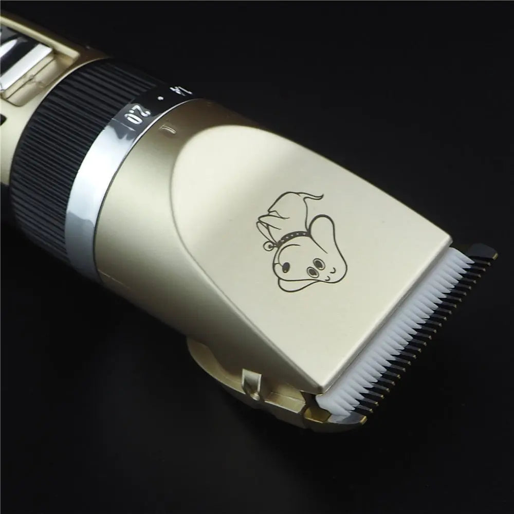 Professional Electric Pet Dog Hair Trimmer Rechargeable Animal Grooming Clippers Cat Shaver Haitcut Machine 110-240V AC Trendy DigiStore USA