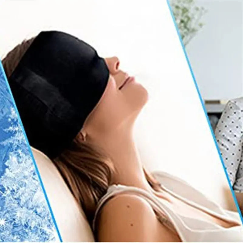 Trendy hot & cold Headache free Gel Eye Mask