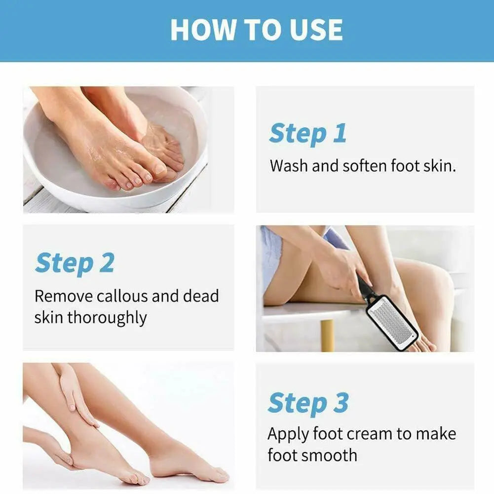 Professional Foot Callus Remover File Rasp Scraper Cracked Pedicure Rough Tool Trendy DigiStore USA