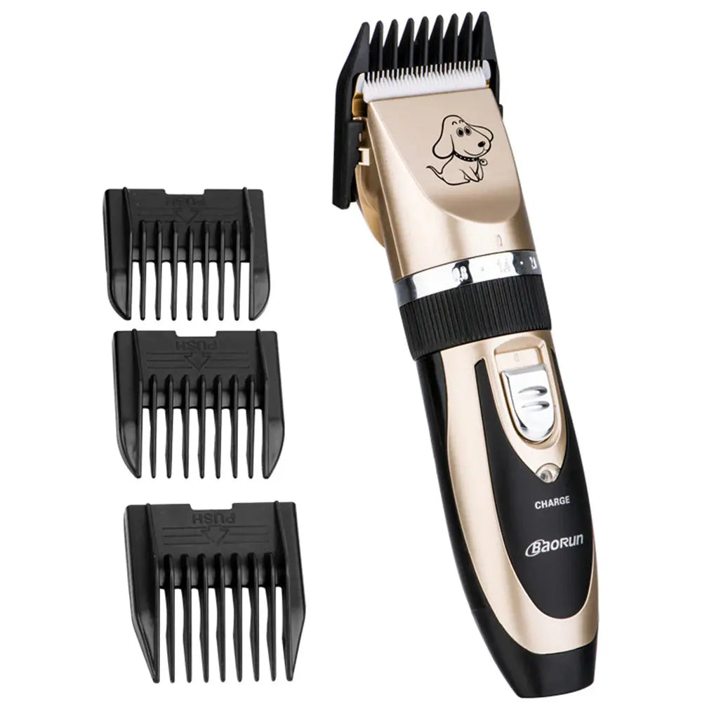 Professional Electric Pet Dog Hair Trimmer Rechargeable Animal Grooming Clippers Cat Shaver Haitcut Machine 110-240V AC Trendy DigiStore USA