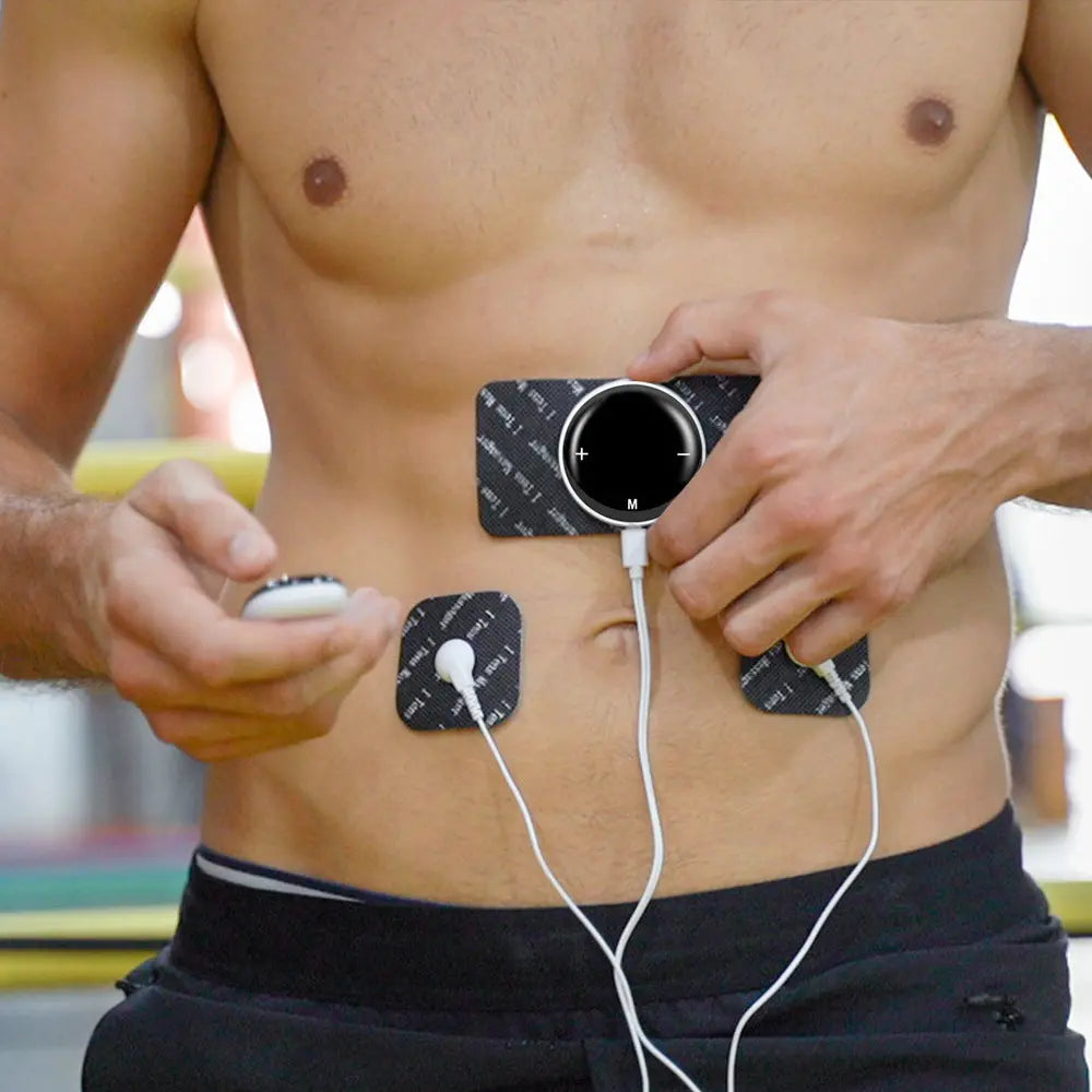Wireless TENS EMS Electric Pulse Massage Muscle Stimulator 39 Modes trendy-digistore-us