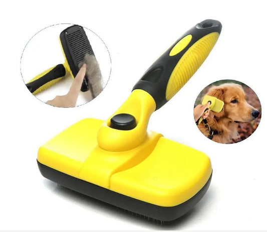 Trendy Pets Self Cleaning Slicker Brush - Wide Head Design Trendy DigiStore USA