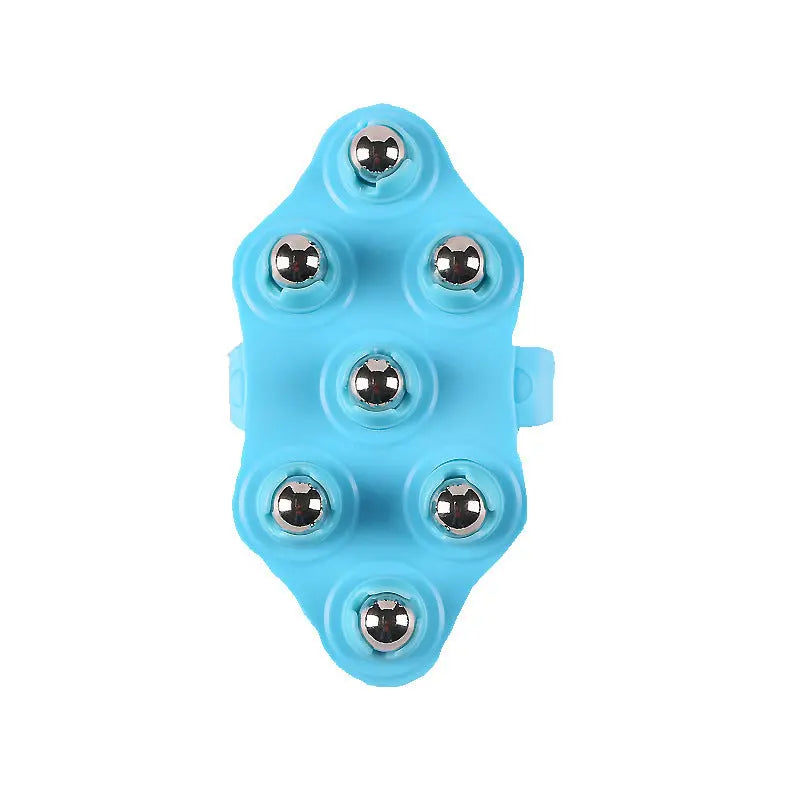 Adorise Seven-Bead Magnetic Massager Five-Element Massage Brush Meridian Brush Ball trendy-digistore-us