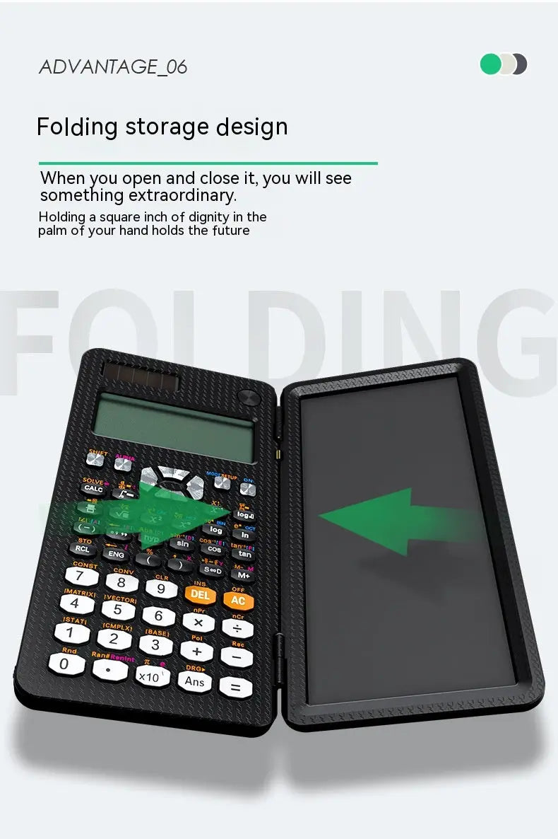 "CalcPad Pro: The 2-in-1 Foldable Scientific Calculator & Handwriting Tablet" trendy-digistore-us