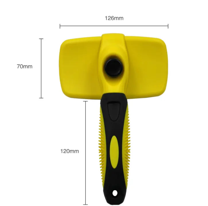 Trendy Pets Self Cleaning Slicker Brush - Wide Head Design Trendy DigiStore USA