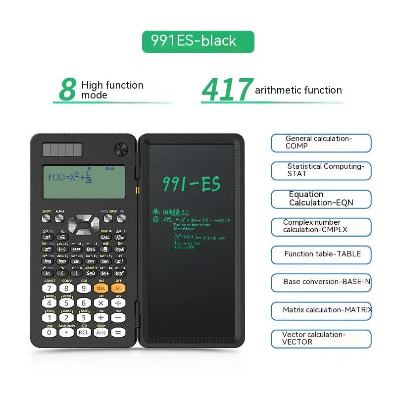 "CalcPad Pro: The 2-in-1 Foldable Scientific Calculator & Handwriting Tablet" trendy-digistore-us