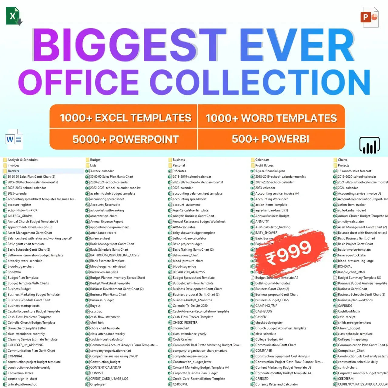 Ultimate Office Bundle - World's Biggest Office Collection Trendy DigiStore USA