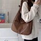 Fashion Tote Bag Large Capacity Casual Shoulder Bag Women's Commuting Handbag College Student trendy-digistore-us