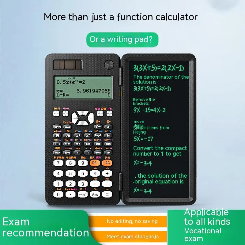 "CalcPad Pro: The 2-in-1 Foldable Scientific Calculator & Handwriting Tablet" trendy-digistore-us