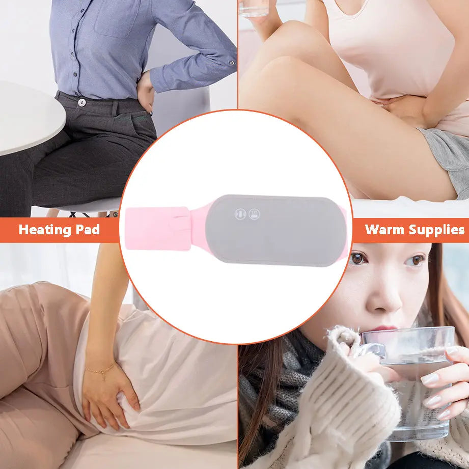 Trendy Portable Heating Pad Belt Period Comes To Relieve Gift For Girl