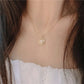 Trendy Temperament Retro Baroque Freshwater Pearl Necklace Titanium Steel Color Preservation