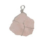 Trendy Natural stone pendant irregular crystal rough necklace