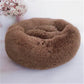 Round Long Hairy Autumn And Winter Nest Pad Cat Mattress Trendy DigiStore USA