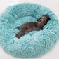 Round Long Hairy Autumn And Winter Nest Pad Cat Mattress Trendy DigiStore USA