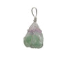Trendy Natural stone pendant irregular crystal rough necklace