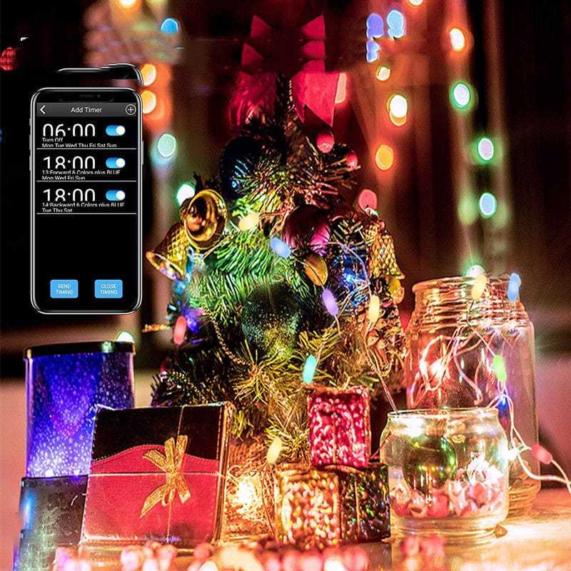 Trendy Smart Bluetooth Copper Wire String Light App Control for Christmas Tree trendy-digistore-us