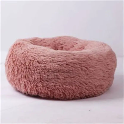 Round Long Hairy Autumn And Winter Nest Pad Cat Mattress Trendy DigiStore USA