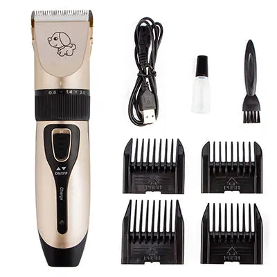 Rechargeable Dog Hair Trimmer USB Charging Electric Scissors Pet Hair Trimmer Animals Grooming Clippers Dog Hair Cut Machine Trendy DigiStore USA