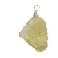 Trendy Natural stone pendant irregular crystal rough necklace
